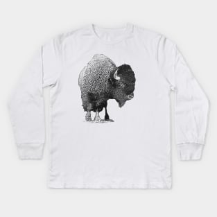 Bison Kids Long Sleeve T-Shirt